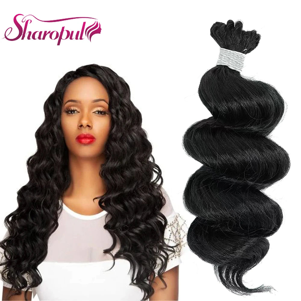 Loose Ocean Wave Curly Crochet Synthetic Hair Soft Deep Curly Twist Braids Hair Extensions for White and Black Women