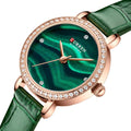 CURREN 9083 Relogio Feminino Fashion Starry Sky Dial Bracelet Female Watches Women Simple Quartz Leather Lady Watch Wrist