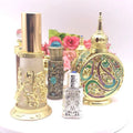 Wholesale High End Unique 30ml Metal Arabic Style Perfume Arabic Oil Bottle