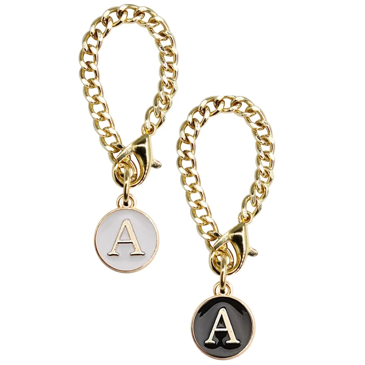 Personalized Initial Mug Pendant Tumbler Decoration Accessories Compatible Water Bottle Letter Chain for Cup