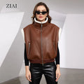 Wholesale Ladies Casual Jacket Streetwear Breathable Fleece Outerwear for Autumn Female Reversible
