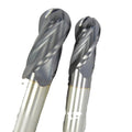 DL China ODM/OEM Ball Nose End Mill Cutter 2 Flute Carbide Endmills with Altin/Tin Coating