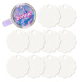 PYD Life Name Tags Personalized Custom Name Tag Toppers 40oz Tumbler Sublimation Blanks Acrylic Name Tag Plate