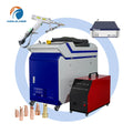 Handheld Fiber Laser Welding Gun Rust Remover Laser Machine Rust Cleaning Portable Laser Machine for Stainless Steel with Raycus
