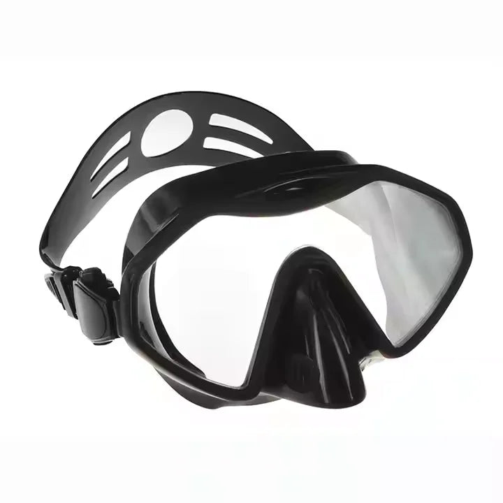 Hot Sale Big View Tempered Glass LOW Volume Snorkel Mask Diving Masks for Adult