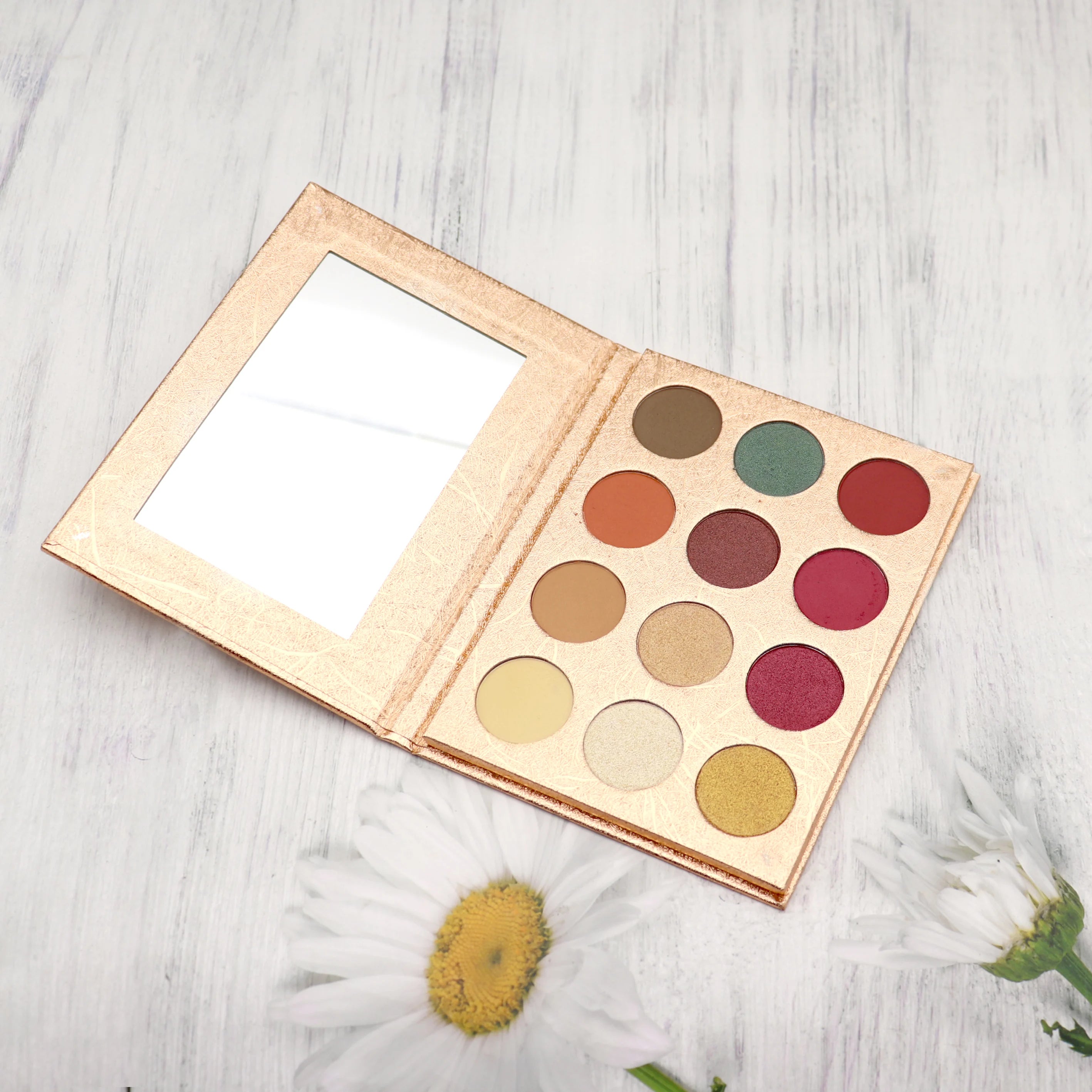 Private Label Eyeshadow Palette 12 Colors Makeup Cruelty Free Custom Makeup Palette Eye Shadow