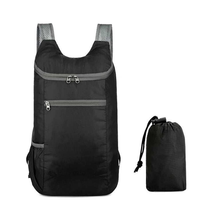 Portable Waterproof Folding Storage Travel Backpack Climbing Outdoor Sports Gym Backpack