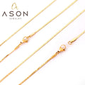Ason Women Fashion Design Stainless Steel Necklace Chain Men Cheap Jewelry Plane Golden Dragon Chain Necklace