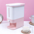 HelloWorld Smart Durable Rice Storage Container Kitchen Storage Boxes Kitchen Organization Storage 15kg