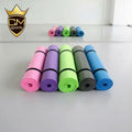 CHENGMO SPORTS 15MM NBR Yoga Mat Manufacturer Factory Price Private Label Non Slip SINGLE Color Layer Folding NBR Yoga Mat