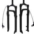 Beach Bike Accessories Front Fork Magnesium Alloy Shock Absorber Air Fork 135mm Fat Tire Bicycle Front Fork