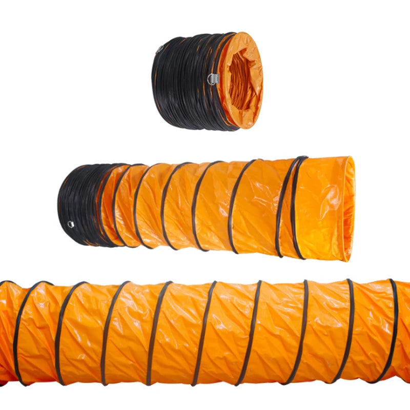 MOn Preferential Terms PVC Insulated Flexible Duct Air Ducting Flange Connection Flexible Hose Graphic Design for School Use