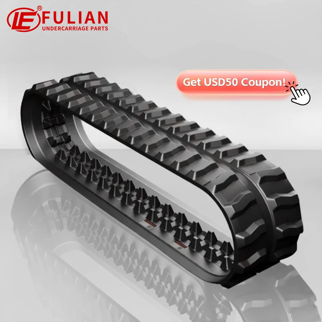 ZX40 ZX50U ZX55U FL Brand Mini Excavator 400x72.5Wx72 Natural Rubber Mixed Track for Hitachi
