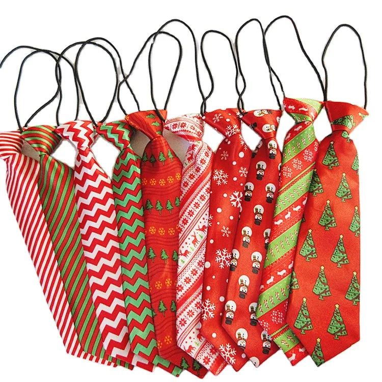 Wholesale Christmas Small Dog Pet Dog Neck Ties