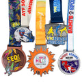 Medal Manufacturer Cheap Wholesale 3D Metal Award Gold Triathlon Marathon Running Sports Medal Custom Medals