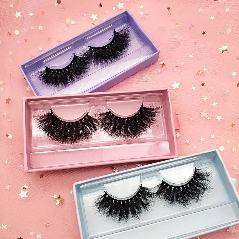 Mix Length Faux Mink Lashes 7-15mm False Eyelashes Cat Eye Faux Mink Eyelash 6d Faux Mink False Eyelashes Natural Look