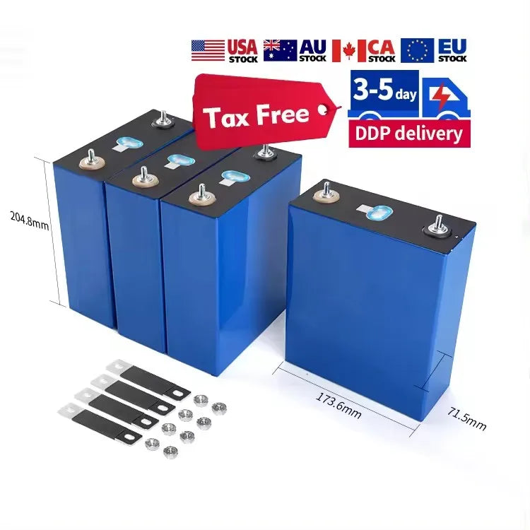 Rept 280ah Lifepo4 Cells 12v Lifepo4 Battery Grade a Lifepo4 Prismatische Zelle Lithium Battery 3.2v 280ah Rept 280ah
