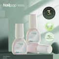 Nailpop Glue 15ml Nail Glue Long Lasting Brush on Professional Fast Drying Gel Glue and Press on the Nails