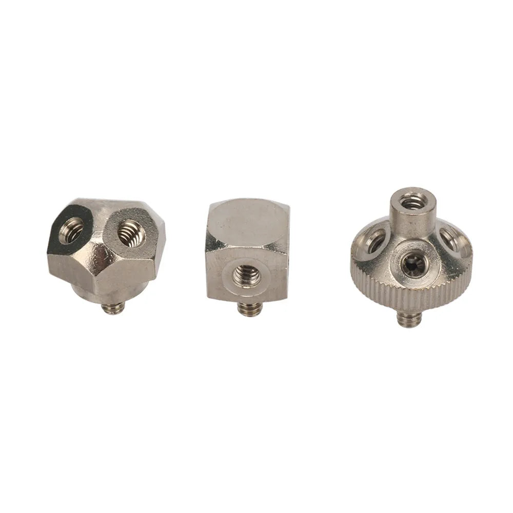 Copper Nozzle Connector with 3 4 5 Holes Misting System Air Atomizing Nozzle Connector