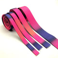 Custom Herringbone Style Solid Color Digital Print Polyester/Nylon Webbing Ribbon 20-50mm Thickness UV Resistant Roll for Bags