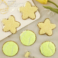 Iron on  Embroidered  Gold Glitter Edge Yellow  Baseball  Star Chenille Patches for Clothes Bag Decoration