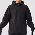 Hot Sale Workout Quick Dry Jackets Breathable Polyester Light Weight Jackets Mens Gym Zipper Jackets