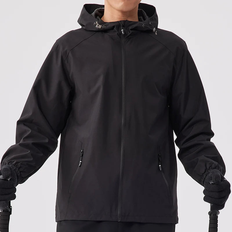 Hot Sale Workout Quick Dry Jackets Breathable Polyester Light Weight Jackets Mens Gym Zipper Jackets