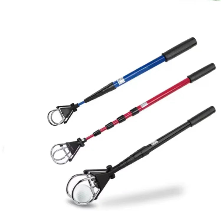 Factory Hot Selling Golf Ball Retriever Portable Grabber Ball Picker Telescopic Golf Ball Pick up Golf Ball Retriever Device