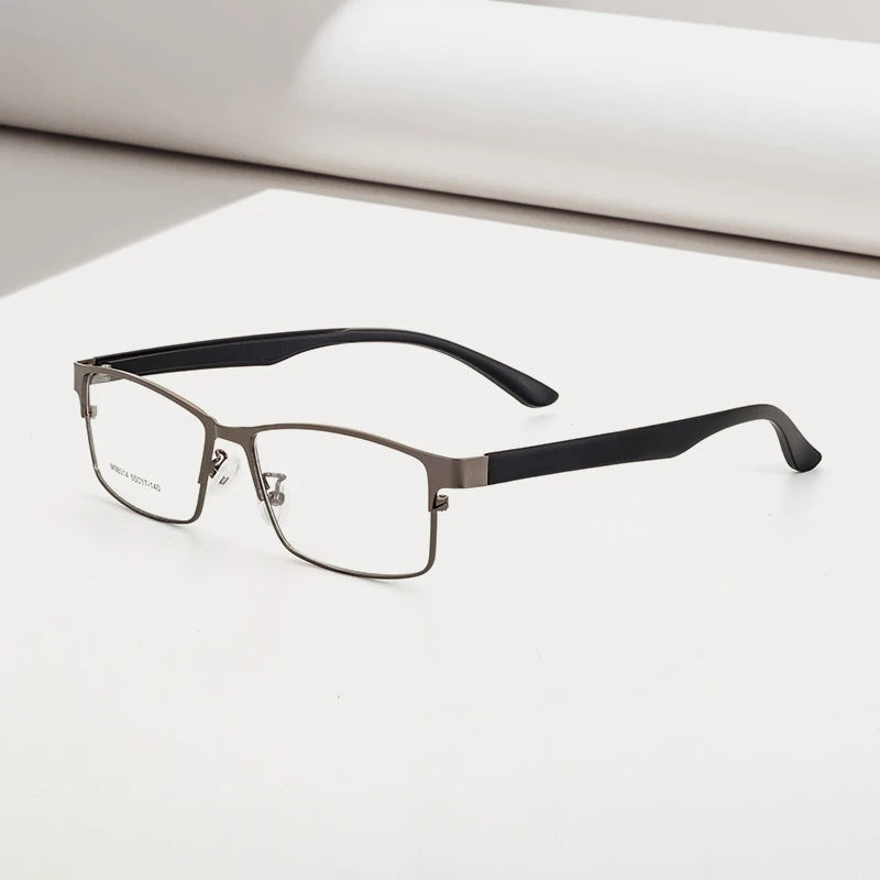 Wholesale Rectangle Trendy Design Eyewear Sport Men's Frames Eyeglasses Metal Optical Glasses Frames