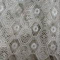 Wholesale White Guipure Lace Fabric Cord Lace Fabric for Dress