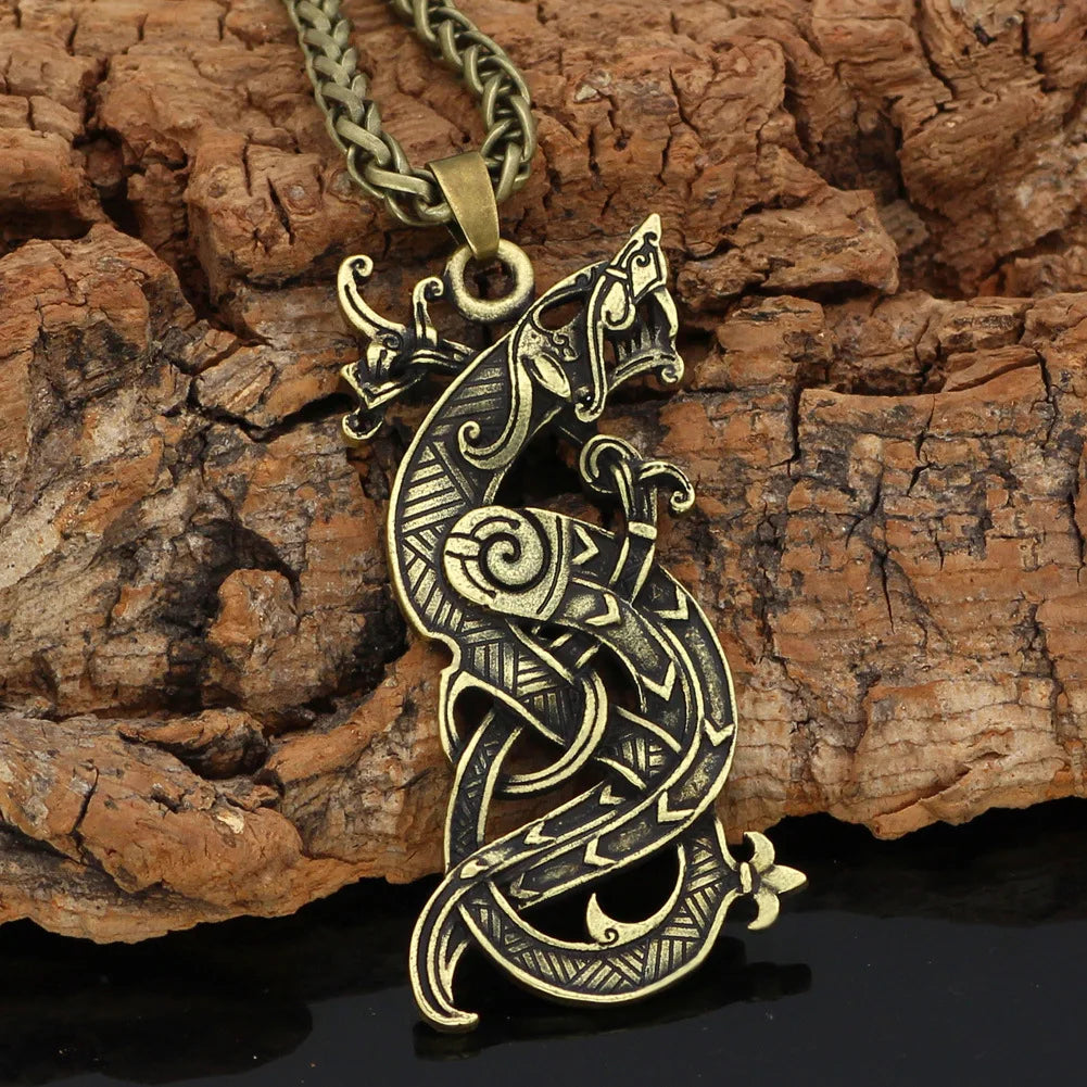 Collar Viking Duron Pendant PD07 Mens Stainless Celtic Viking Necklace Celtic Pendant