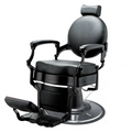 Kisen High End Electric Barber Chair Automatically Rotated Equipped with 2 CE Motors Can Be Customized Color