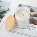 Wholesale Scented Candles With Wooden Lid Eco-Friendly Soy Candle Glass Cup Creative Gift