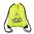 Custom Reusable Tropical Drawstring Bag Drawstring Backpack Polyester Drawstring Schoolbag