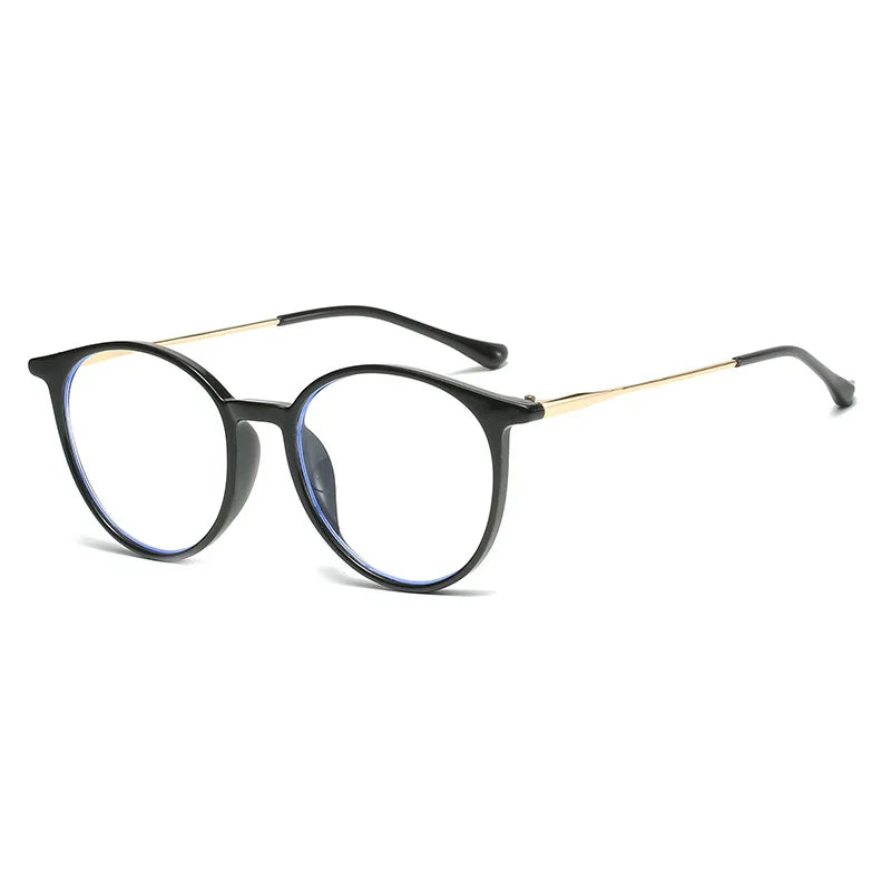 GWTNN OEM Lunettes Anti Blue Anti Blue Light Round Vintage Women Round Sunglasses
