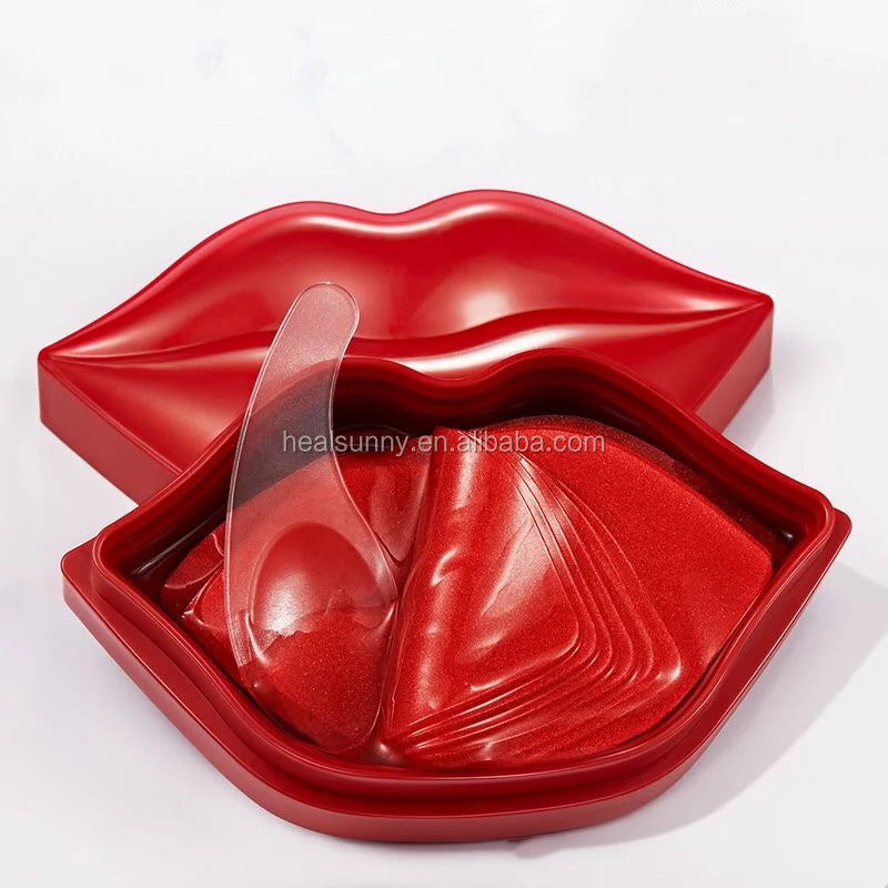Moisturizing Plumping Hydrogel Exfoliate to Improve Lip Lines Lip Mask Collagen Crystal Lip Make Sheet Lipstick