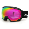 Yijia Optical Popular YH709 Ski Sports Eyewear Custom Black or White Tpu Frame With Polarized PC Lens Ski Goggles Snow Goggles