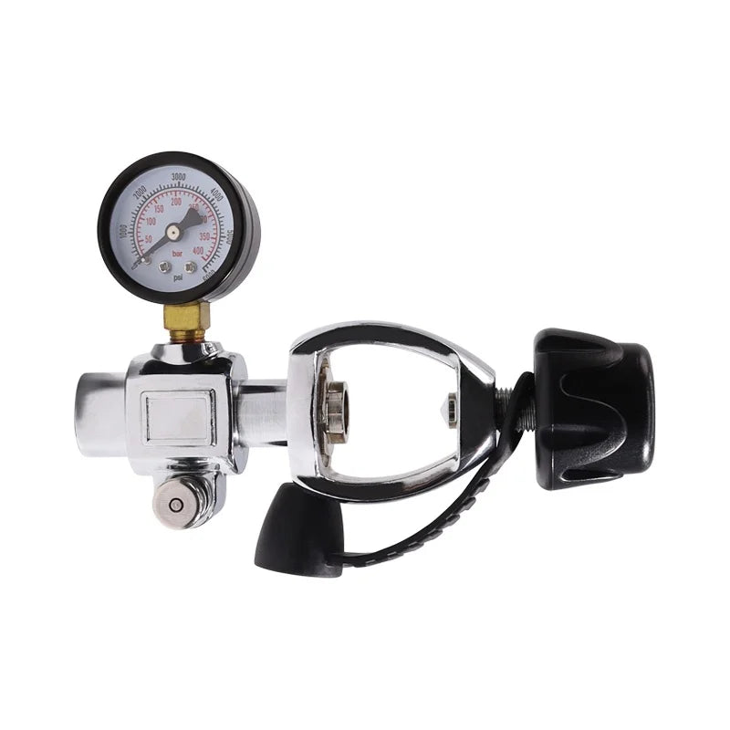 Procedure for Filling a Standard Pre-Charged Using  "A" Clamp (K Valve) and Push Button Bleed