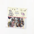 40Pieces Cartoon Sticker Pack Into the pink Cat Mini Handmade Decorative Scrapbooking Material Office School Supplies 9*9CM
