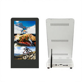 15.6 Inch L Shape Super Thin Interactive Touch Screen Table Digital Signage With Android and Central Management Software