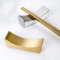 Stainless Steel Metal Chopsticks Holder Rest Stand Spoon Fork Tableware Holder for Home Restaurant