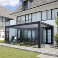 Aluminum Louvered Pergola with Flip Blades Customizable Flip Blades & Rapid Delivery for Garden Use