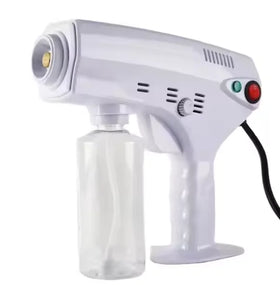 LED Blue Light CO2 Oxygen Nano Hair Mist Spray Gun 2in1 for Hair Repair and Maintenance