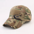Outdoor Sports Hats with Hook Patch Camouflage Snapback Camo Tactical Baseball Cap