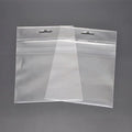 Wholesale Disposable Environmentally Friendly Transparent Plastic Coffee Tea Bags Zipper Top Hanging Holes Custom Milk Pet Food
