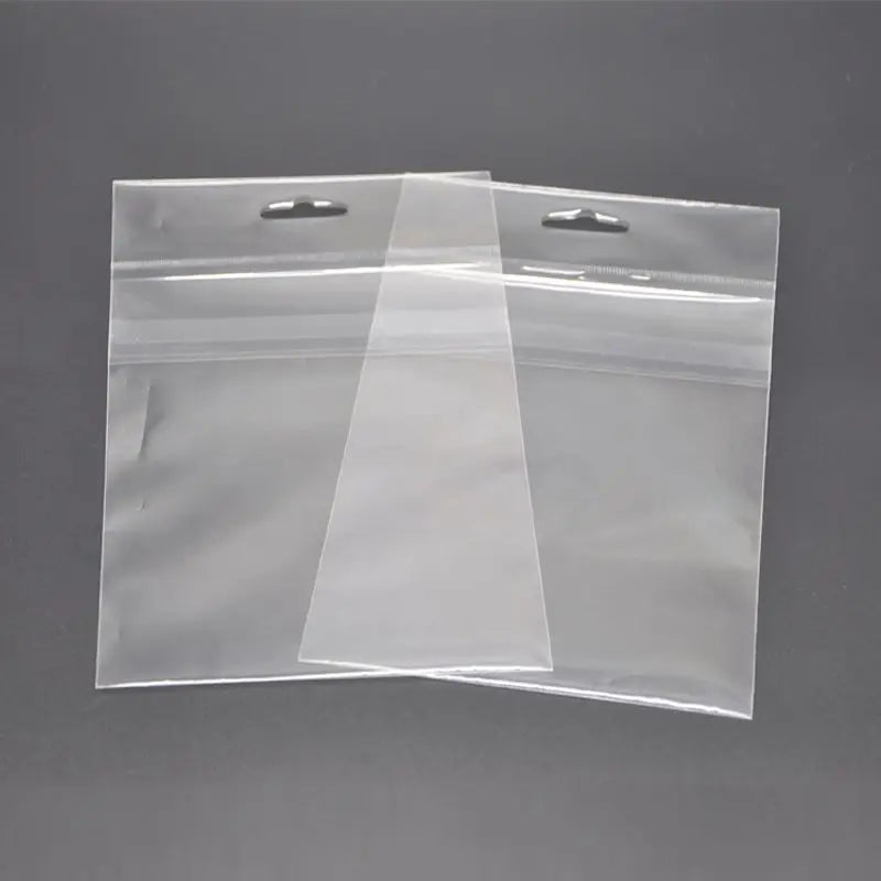 Wholesale Disposable Environmentally Friendly Transparent Plastic Coffee Tea Bags Zipper Top Hanging Holes Custom Milk Pet Food