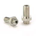 SALNYA Adapter Hose Fitting OFRS Male Bulkhead Ferrule Carbon Steel High Pressure Smooth Surface Forged 6F Hydraulic NPT/G/BSP