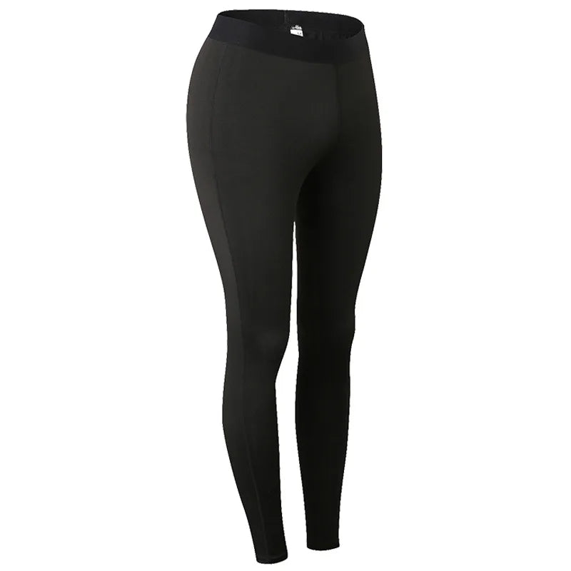 Women's Yoga Leggings Elastic Waist Mid Print Spandex Base Layer Quick Dry Seamless Breathable Active Wear Gym