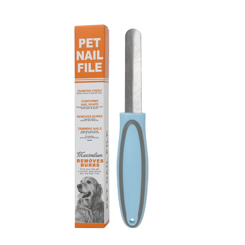Factory Wholesale Custom Logo Cat Nail File Dog Pet Grooming Nail File