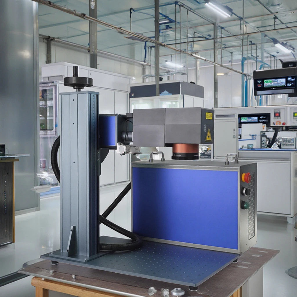 Focuslaser 3d Fiber Laser Deep Engraving Machine Ezcad 3  2.5d 3d  Mold Engraving Machine 50W 60W 100W 3D Laser Marking Machine